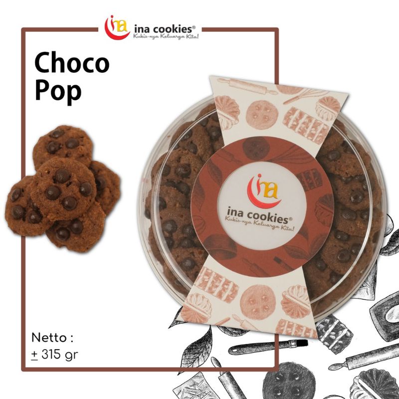 

INA COOKIES REGULER - CHOCO POP