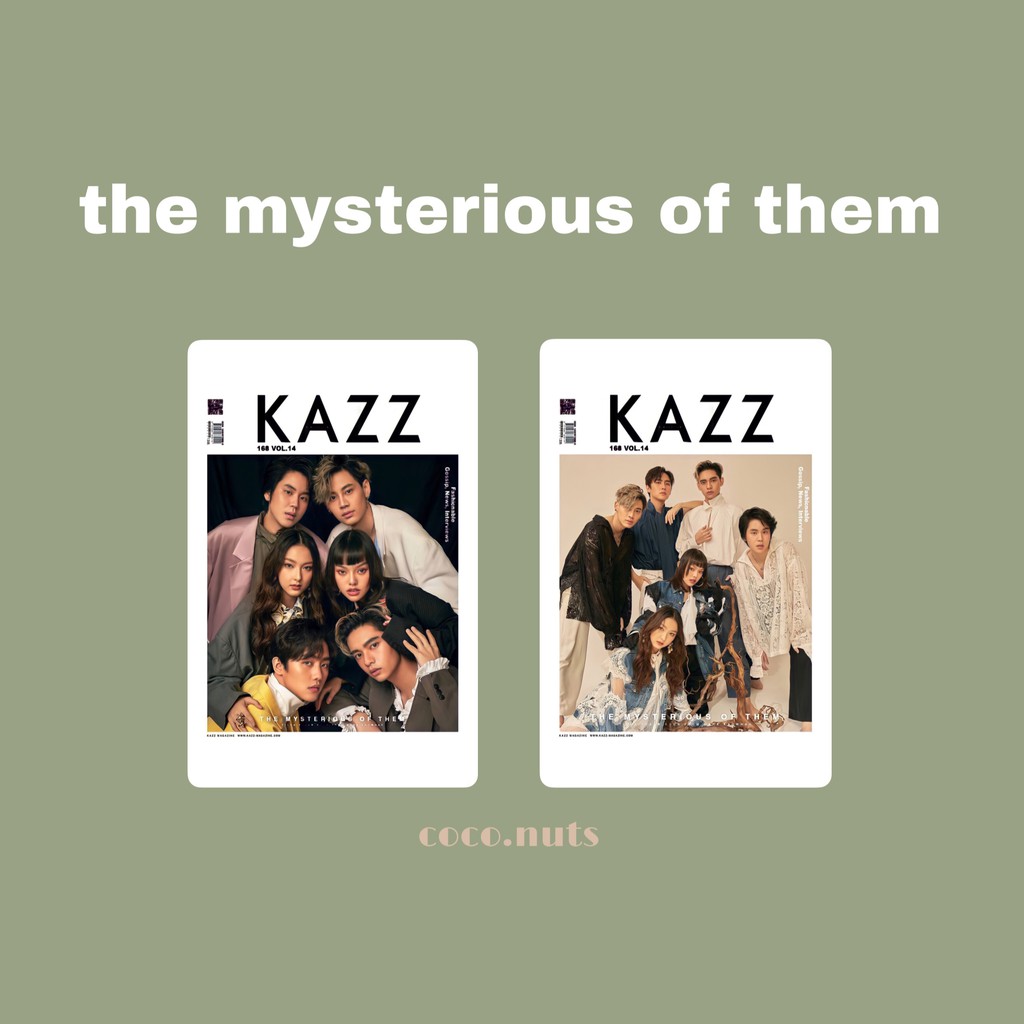 THAI PHOTOCARD KAZZ THE MYSTERIOUS OF THEM