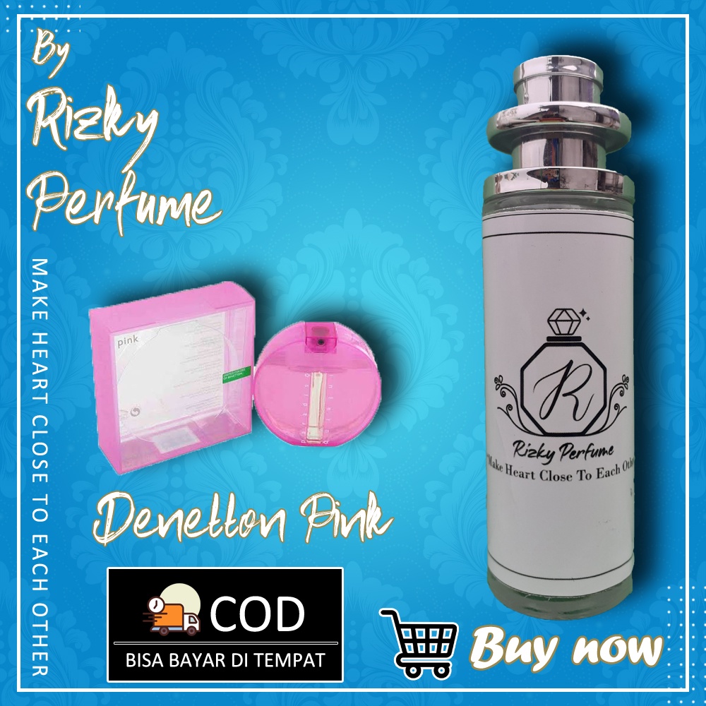 Parfum Wanita Disukai Pria Aroma BENETTON PINK SUPER PREMIUM - inspired - Parfume Wanita