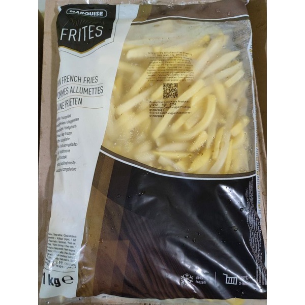 Marquise french fries kentang frozen belgia 1kg