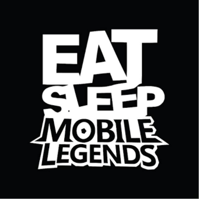 Stiker Mobil Motor Eat Sleep Mobile Legends Kualitas Bermutu