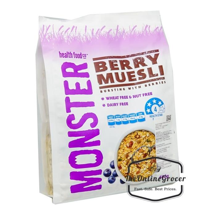 

Promo Awal tahun Monster Berry Muesli 600g Promo Awal tahun