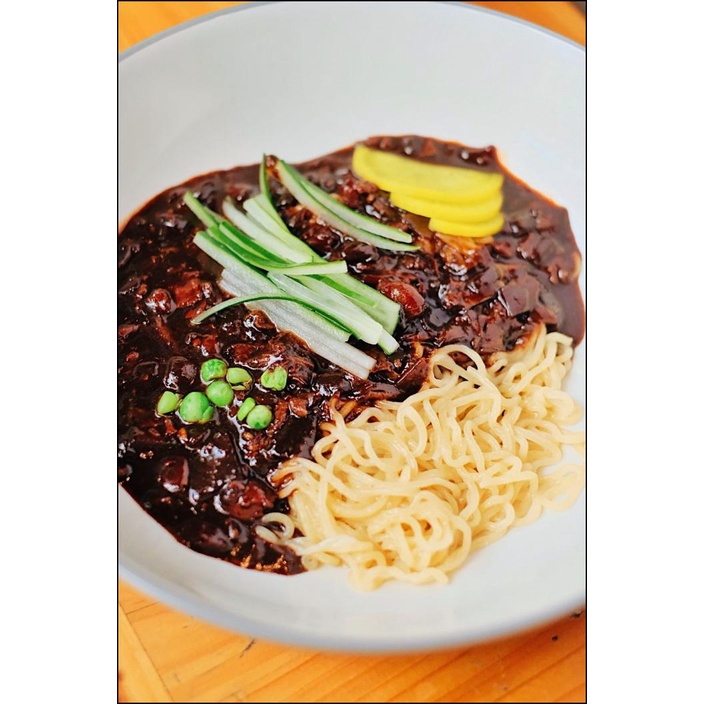 

FROZEN JA JANG MYEON. MIE KOREA SIAP MASAK HALAL.