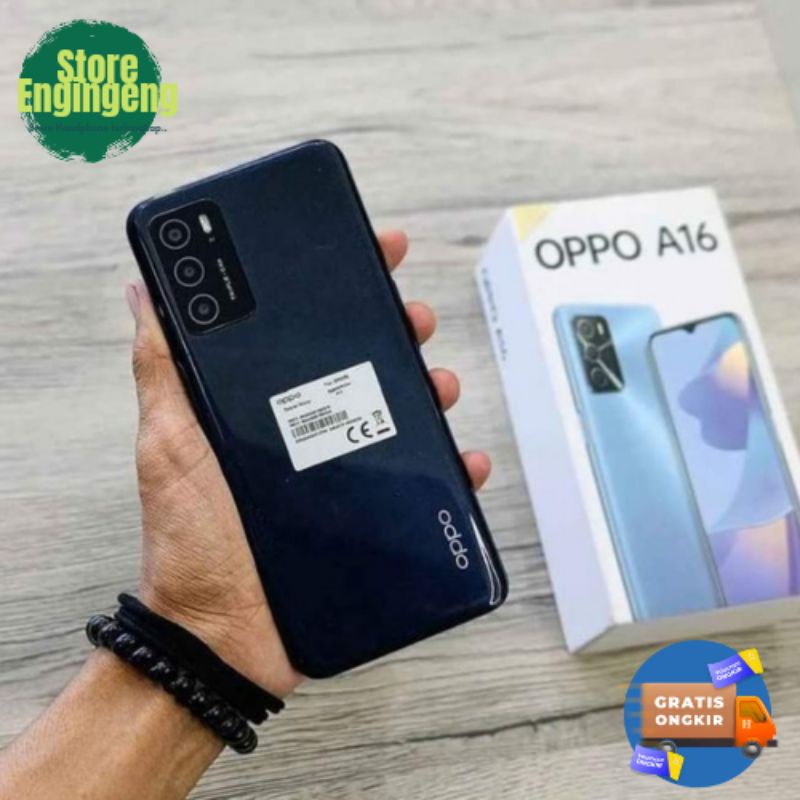 SECOND OPPO A16 3/32 & 4/64 FULLSET BERGARANSI
