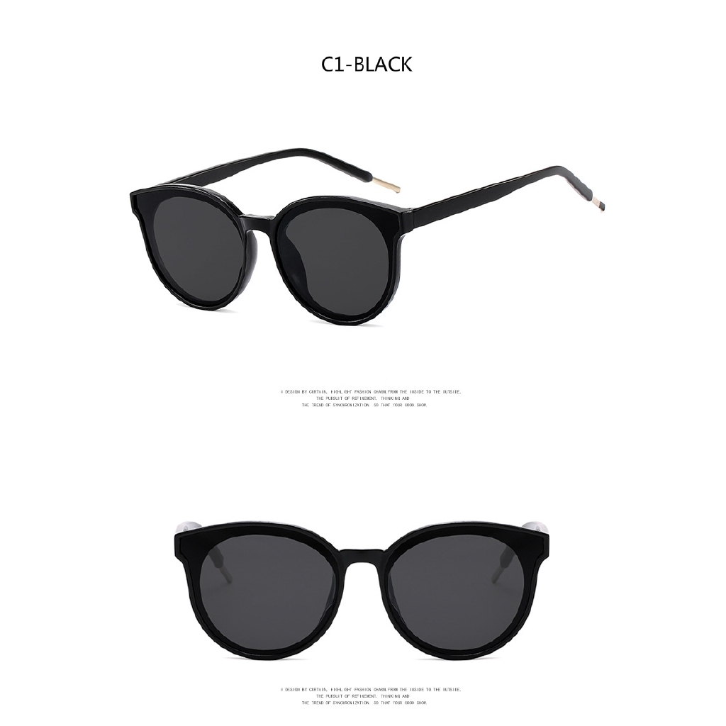 Korean fashion big frame retro ins trendy sunglasses for men and women