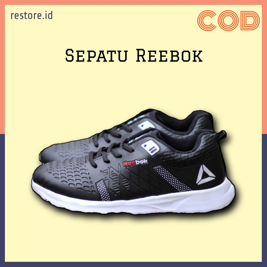 Sepatu RBK | Impor Vietnam | REEBOK Sepatu Sneakers Caual Pria | Sepatu Running | Sepatu Volly