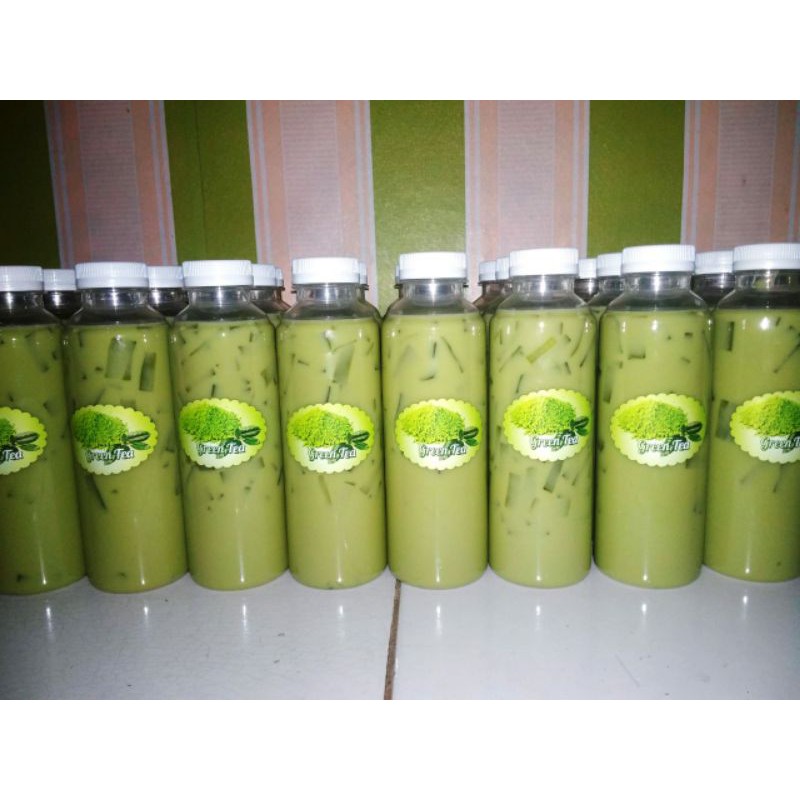 

minuman segar rasa green tea (teh hijau) 250 ml