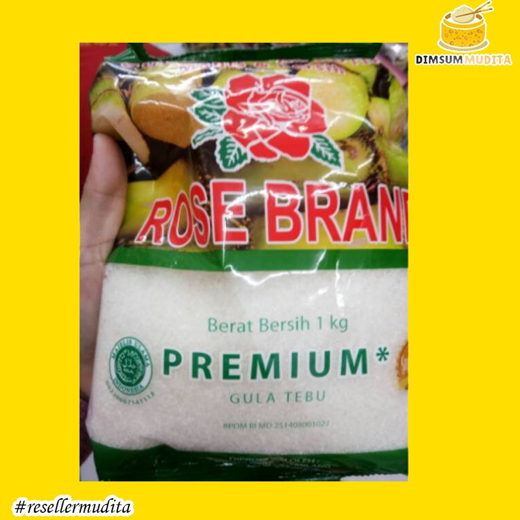 

1kg Gula Pasir Rose Brand