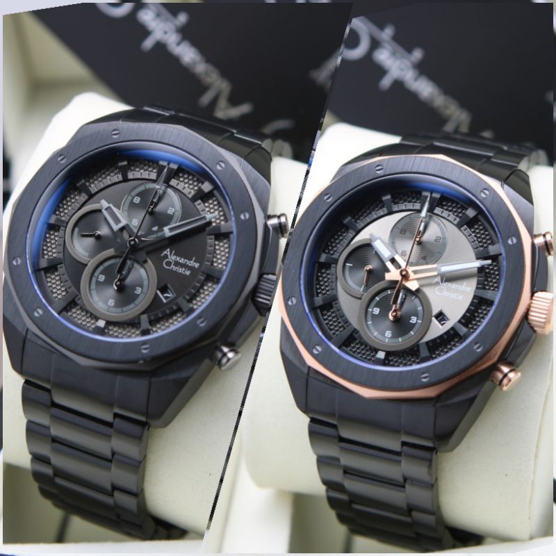 ALEXANDRE CHRISTIE 6611 / 6611MC RANTAI PRIA ORIGINAL GARANSI 1TAHUN