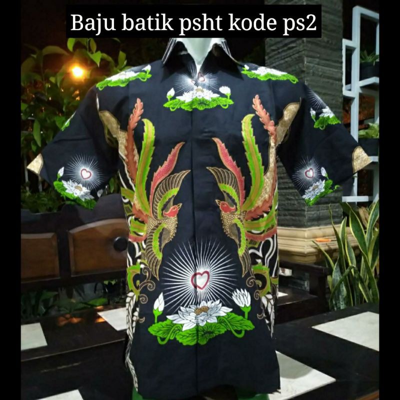 baju kemeja batik PSHT kode ps1 ps2