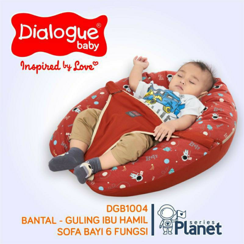 DIALOGUE 6IN1 BANTAL GULING IBU HAMIL, MENYUSUI DAN SOFA BAYI