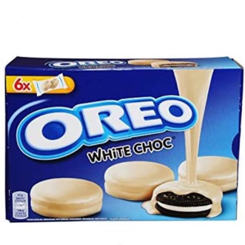 

Oreo Enrobed White Choco Import Coklat cookies