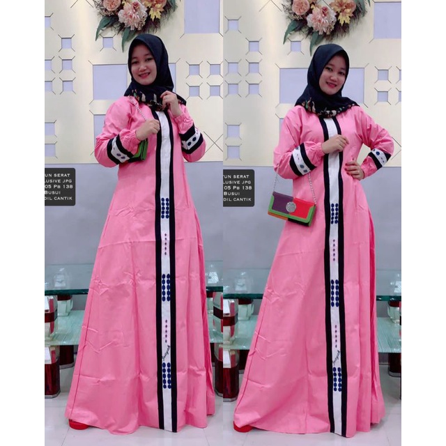 Gamis Inayah Terbaru gamis simpel Replika Dannis Terbaru gamis murah kasual gamis remaja wanita terb