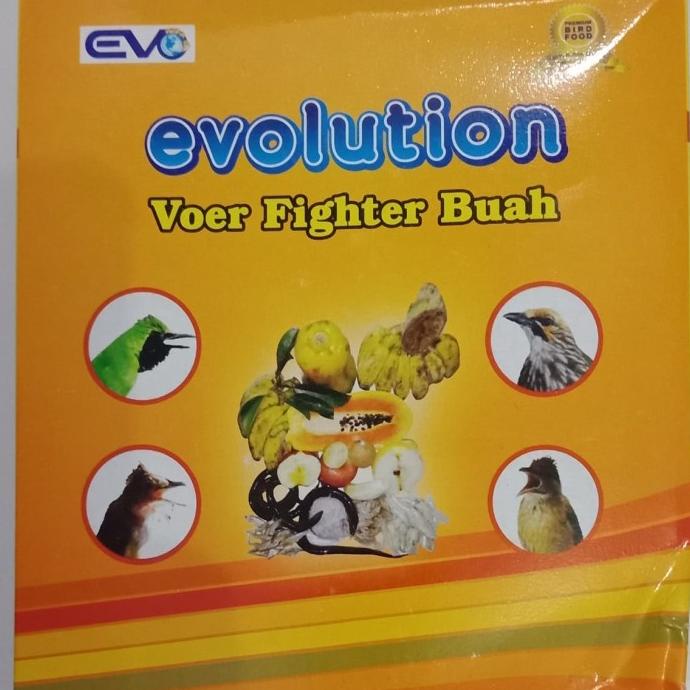Voer Evolution Voer Evo Fighter Pakan Burung Pemakan Buah