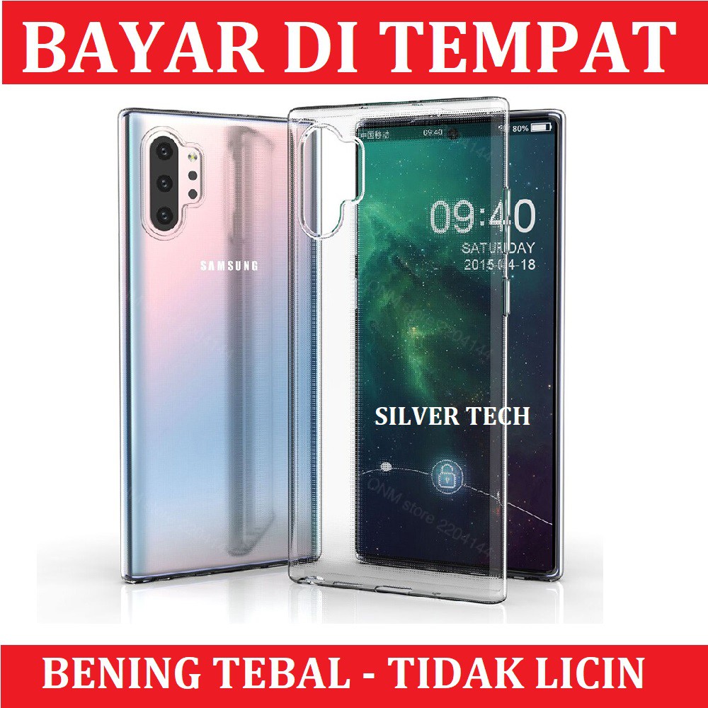 Softcase Bening dan Tebal SAMSUNG A32 A52 A72 Note Series Note 10 / Note 10 Plus / S20 / S20 Ultra