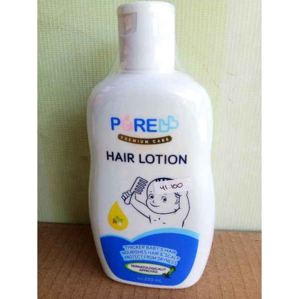 PURE BABY HAIR LOTION 80ML, 230ML