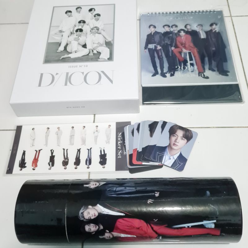 BTS - DICON Magazine VOL.10 GOES ON Group ver jimin jungkook v  suga jin jhope album