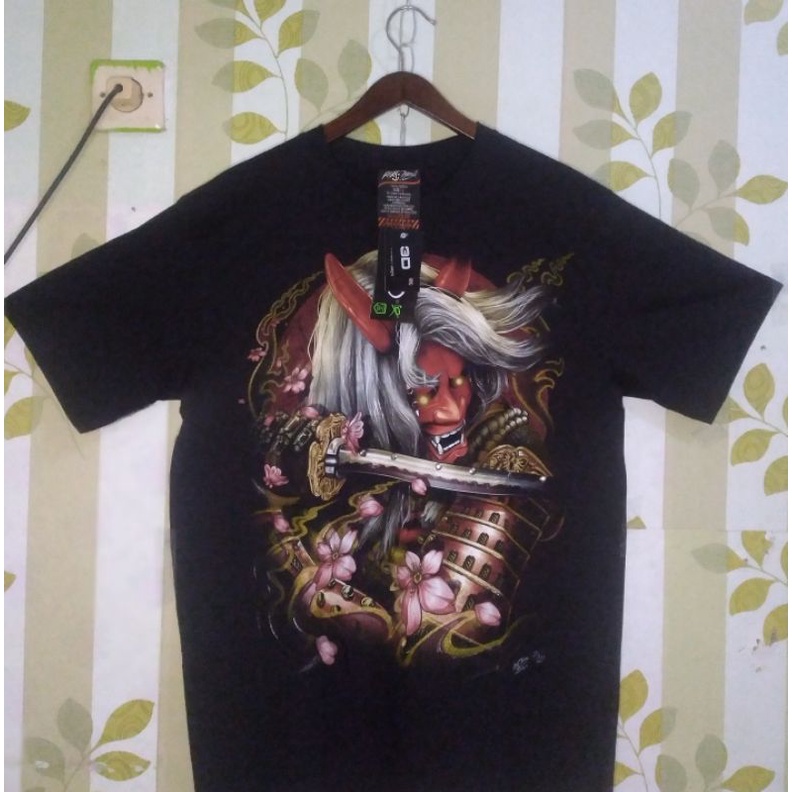 kaos Rock chang samurai 3D glow in the dark thailand