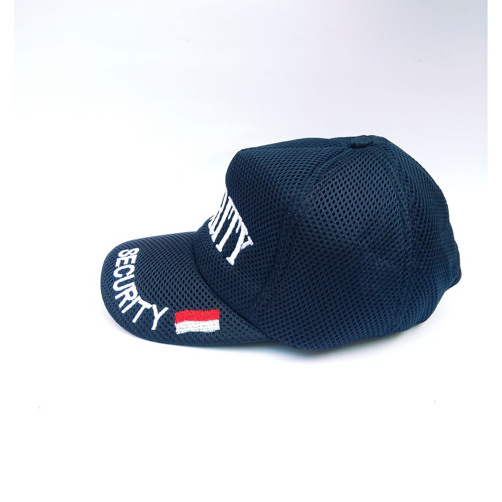 [COD]TOPI SECURITY BAHAN DUBLE MESS ORIGINAL NEW MODEL/TOPI SATPAM TERLARIS