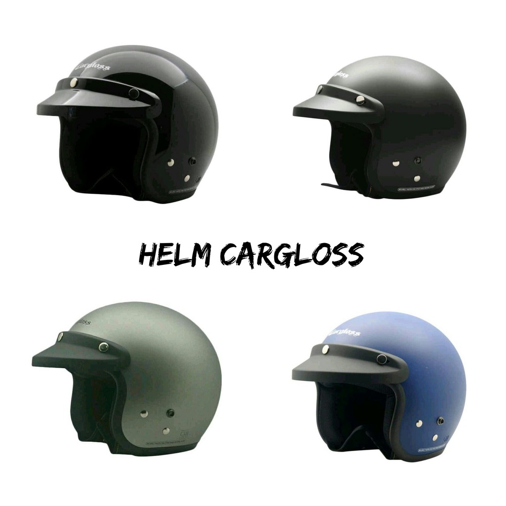 Busa Pipi Helm Cargloss Retro CFM - Busa Pipi ( Busa Pipi / Busa Cargloss / Busa Pipi Cargloss )