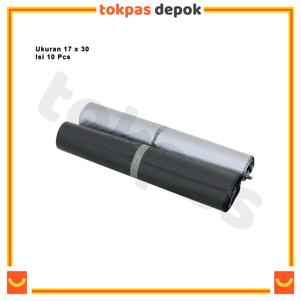 

Plastik Polymailer 17 x 30 Isi 10 pcs Plastik Packing Warna BY-018