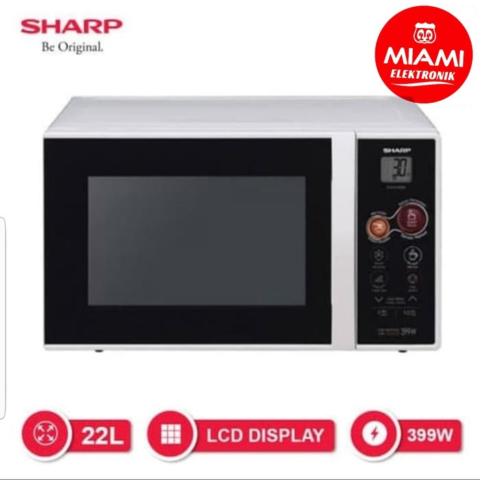 SHARP 22 Liter Touch Control Microwave Oven R-21A1(W)-IN / R21A1(W)IN / R21A1WIN