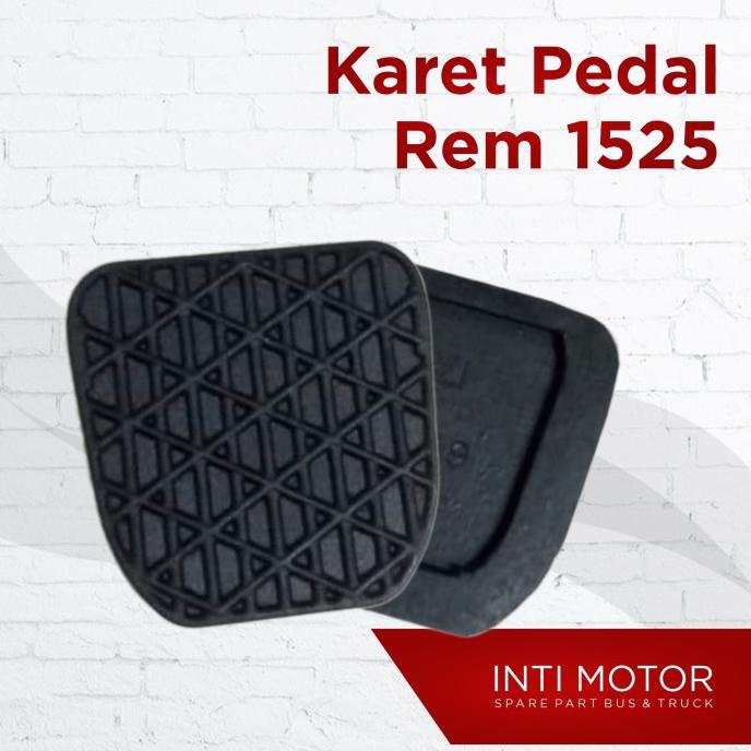 REI - KARET PEDAL REM - BUS MERCY 1525 ONDERDIL SPAREPART BUS TRUK SUKU CADANG