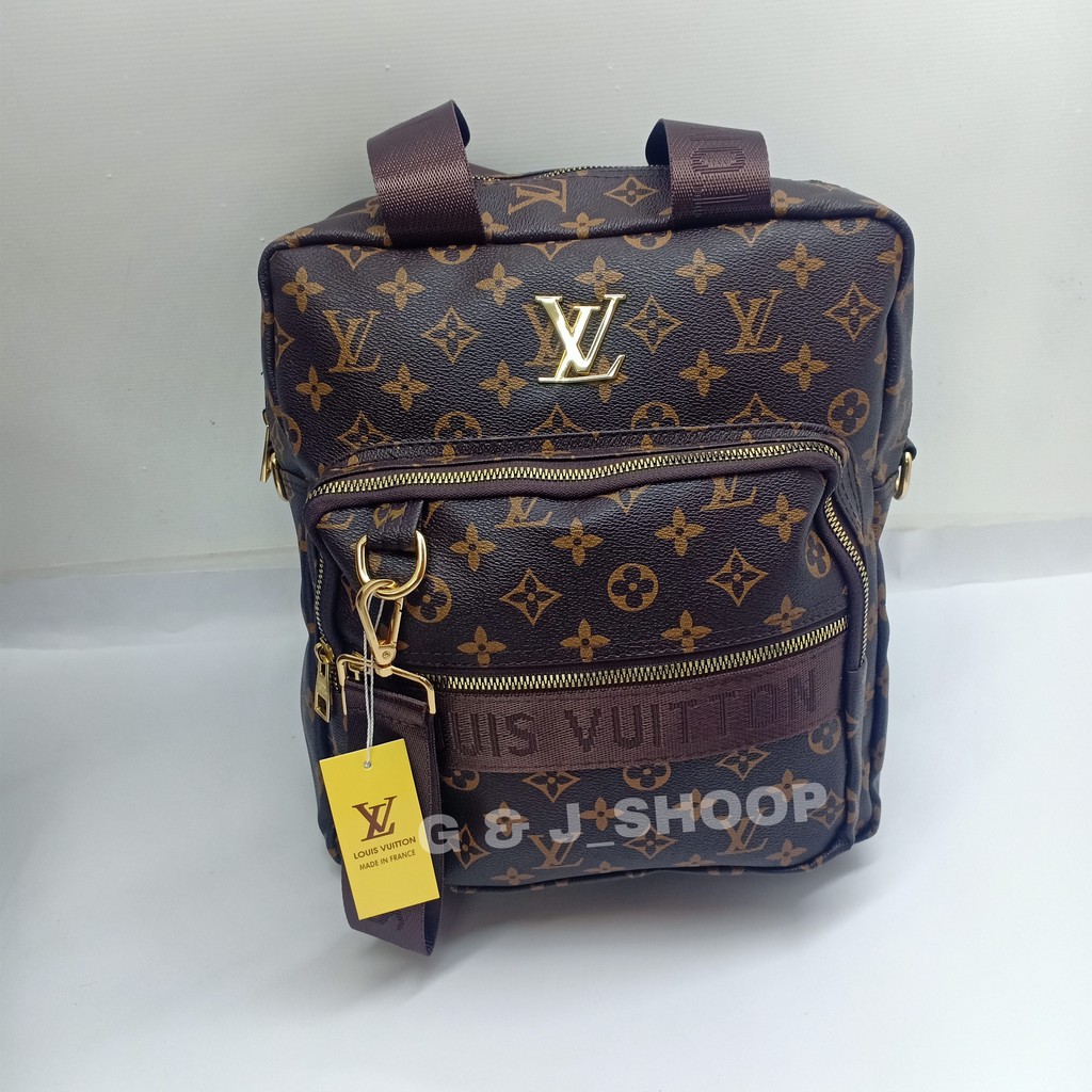 Rangsel LV / Tas Rangsel Wanita / Rangsel Wanita Full Hembos (kantong lisban)