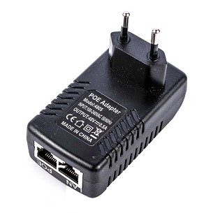 Qintech APO48 Adaptor PoE 48V 0,5A Ethernet LAN RJ45