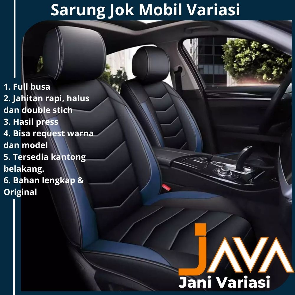 Sarung Jok Mobil Innova Mobilio Sigra Ertiga Honda Brv Crv Pajero Sport Fortuner Freed Xpander Terio