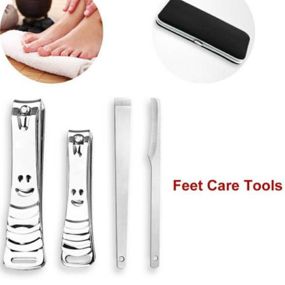 ➺ Alat potong kuku / gunting kuku lengkap 15 set menicure pedicure ✯