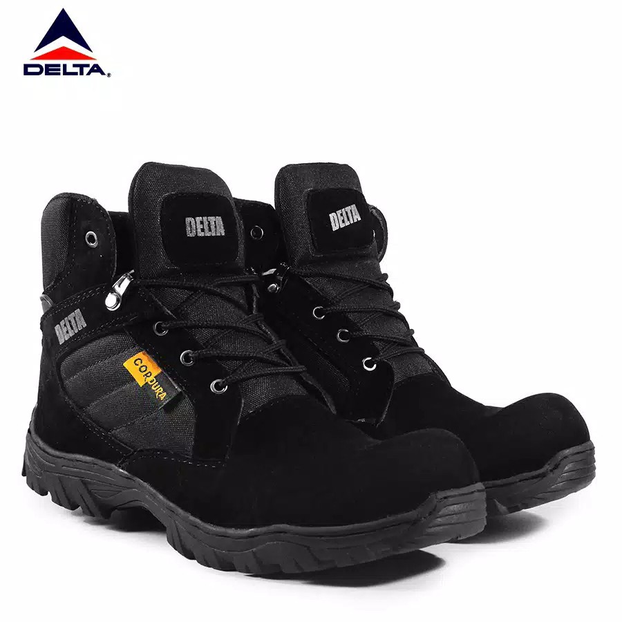 SEPATU KEJA PRIA BOOTS DLTA CORDURA TACTIKAL PDL PENDEK 6 INCI