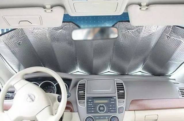 Sun shield / Pelindung anti panas Dasbooard mobil (130x60)