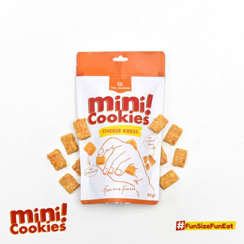 

Mini Cookies - Cheese kress cookies 80 gr