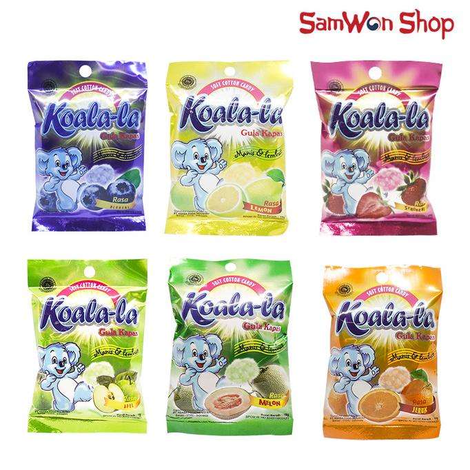 

Promo Awal tahun KOALA-LA KAPAS CANDY / SOFT COTTON CANDY / PERMEN GULA KAPAS 10 GRAM Promo Awal