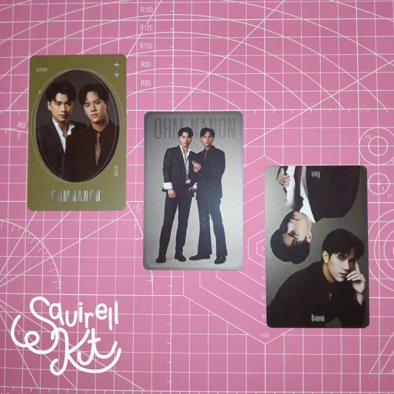 PC Photocard Card Official GMM TV Exclusive Signature Series Ohmnanon Ohmnon Close Up Ohm Pawat Nano
