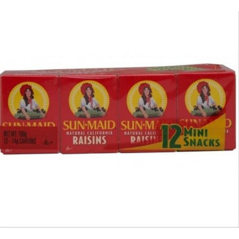 

SUN MAID RAISIN PACK 12X 5OZ
