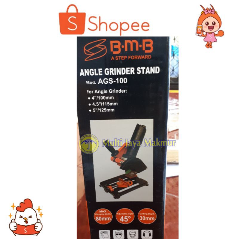 DUDUKAN MESIN GERINDA BMB/ ANGLE GRINDER STAND