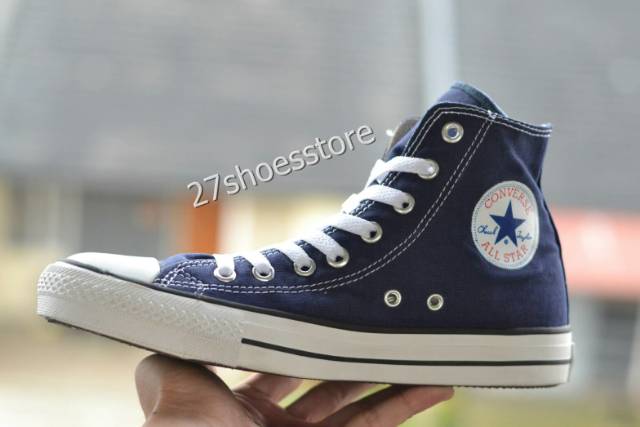 Temukan Sepatu Converse CT All Star Basic Classic OX Black White Hitam Putih High