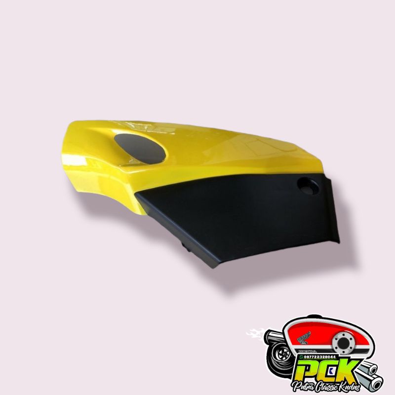 Bok aki tutup aki fiz r bok aki Yamaha FIZ r Vega R lama warna kuning