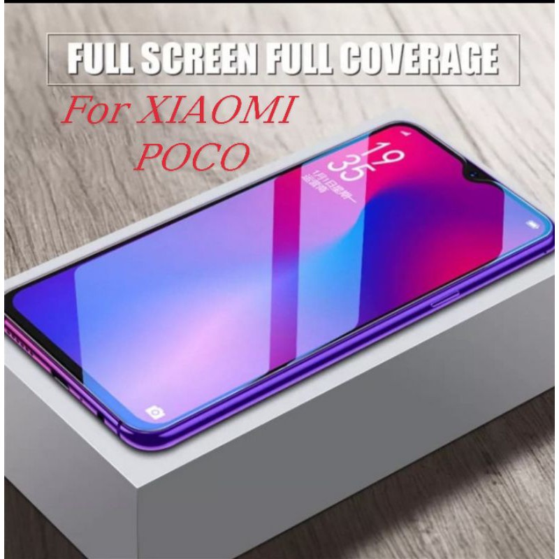 TEMPERED GLASS FULL XIAOMI POCO F2, POCO F2 PRO, POCO M2, POCO M2 PRO, POCO M3, POCO X3, MI PLAY