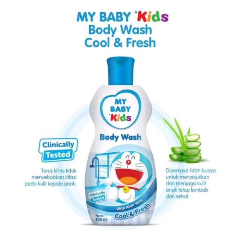 MY BABY KIDS BODY WASH 180ML