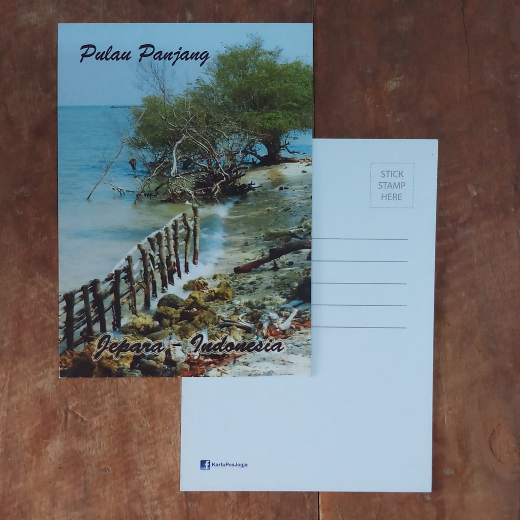 

KARTU POS POSTCARD PULAU PANJANG JEPARA