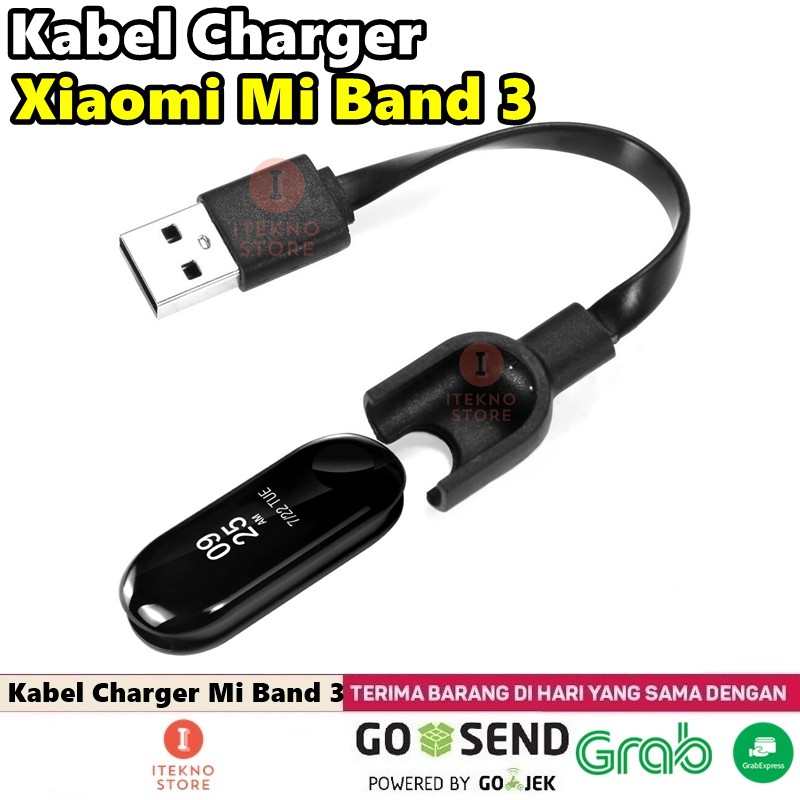 Kabel Charger Xiaomi Mi Band 7/6/5/4/3/2 USB MiBand 7, 6, 5, 4, 3, 2