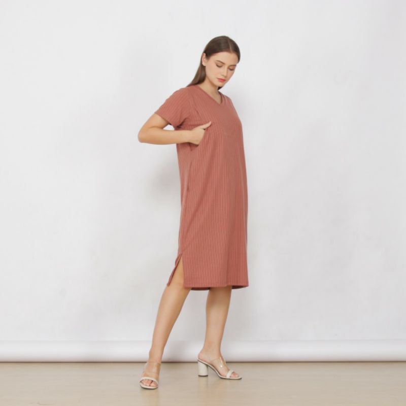 HUG Marcia - Dress Hamil Menyusui Basic Knit