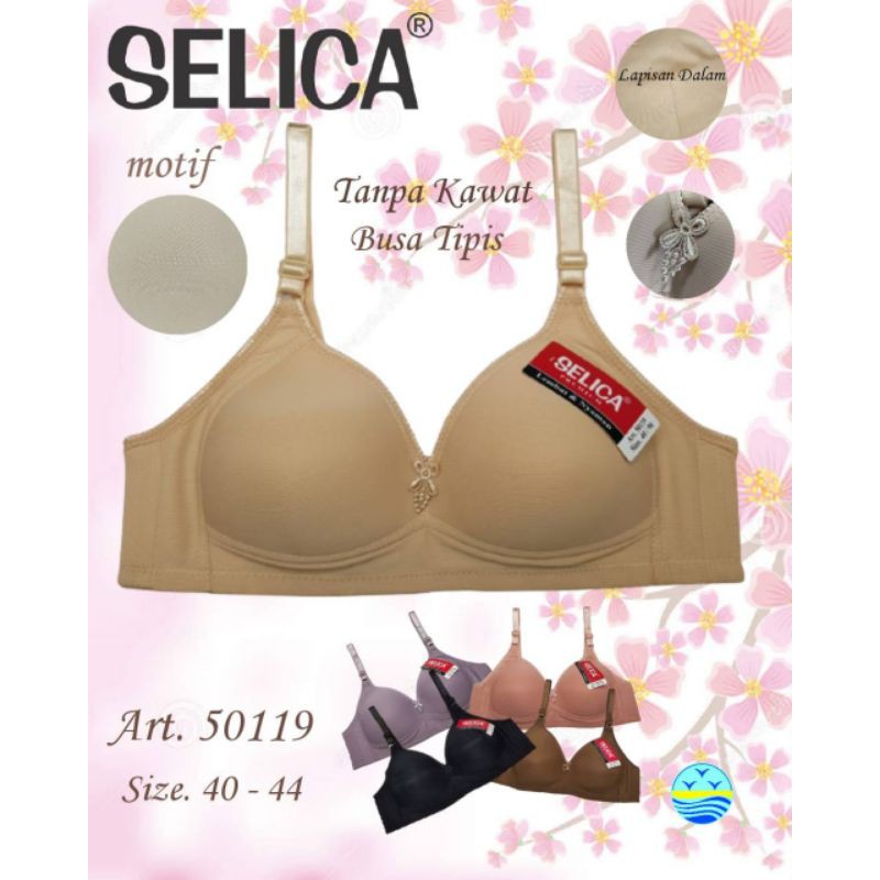 Bra Selica Cup Besar Tanpa Kawat BH 50119