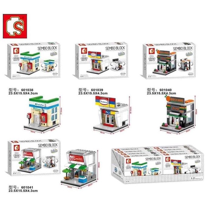 Terbatas Sembo Block Sd 601038 Family Mart Sd601039 Indomaret Sd601040 Sd601041 Hot Sale