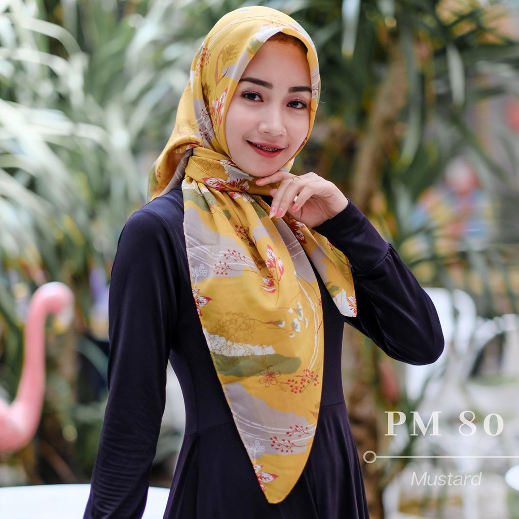 Hijab Pollycotton Motif / Hijab PM 80 Motif / Hijab Motif Pollycotton