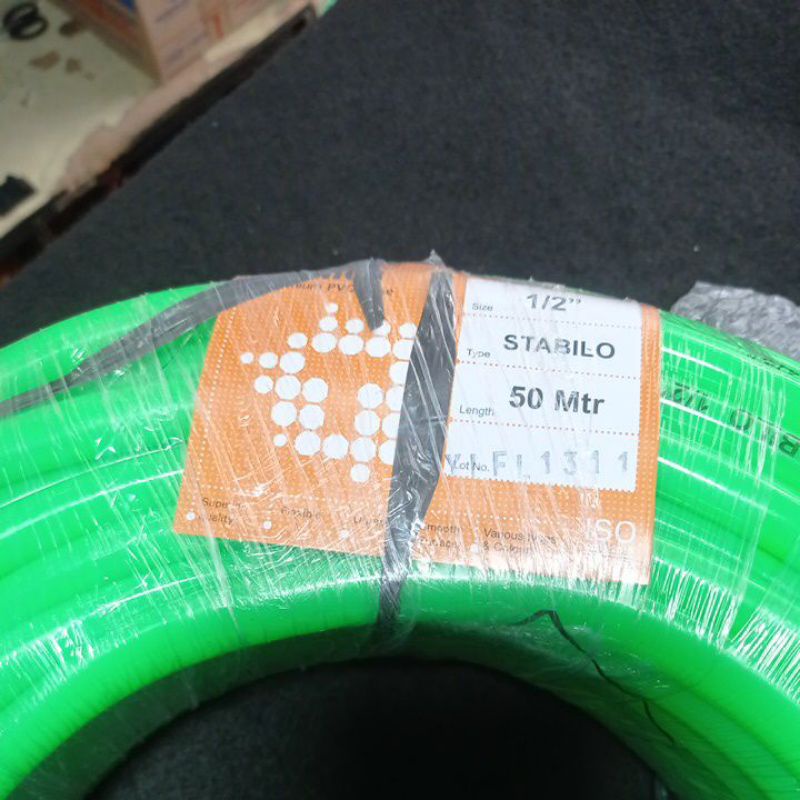 selang stabilo triliun 1/2 roll ( 50 meter) selang air 1/2 inch