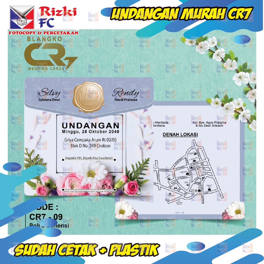 

Undangan Murah Rizki Fc CR7 09